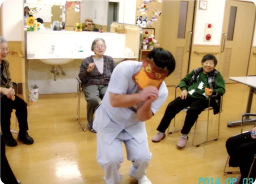 節分の様子